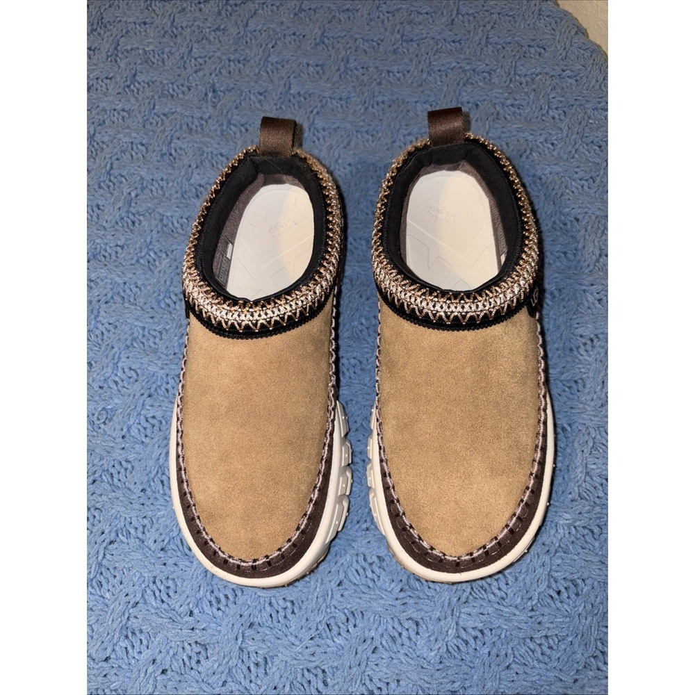 UGG Venture Daze Ceramic/Chestnut Suede Shoes Unisex US 7 / US 8